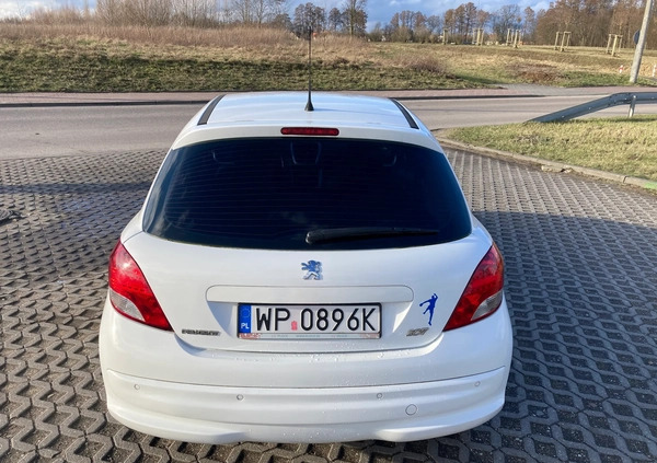 Peugeot 207 cena 16500 przebieg: 96000, rok produkcji 2012 z Płock małe 92